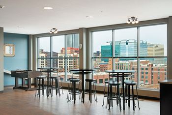 Rooftop sky lounge